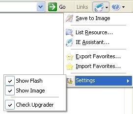 IE Assistant Screenshot